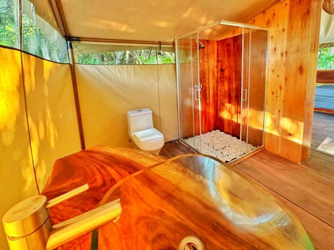 Luxury tent Beachfront Luxury Glamping Punta Allen