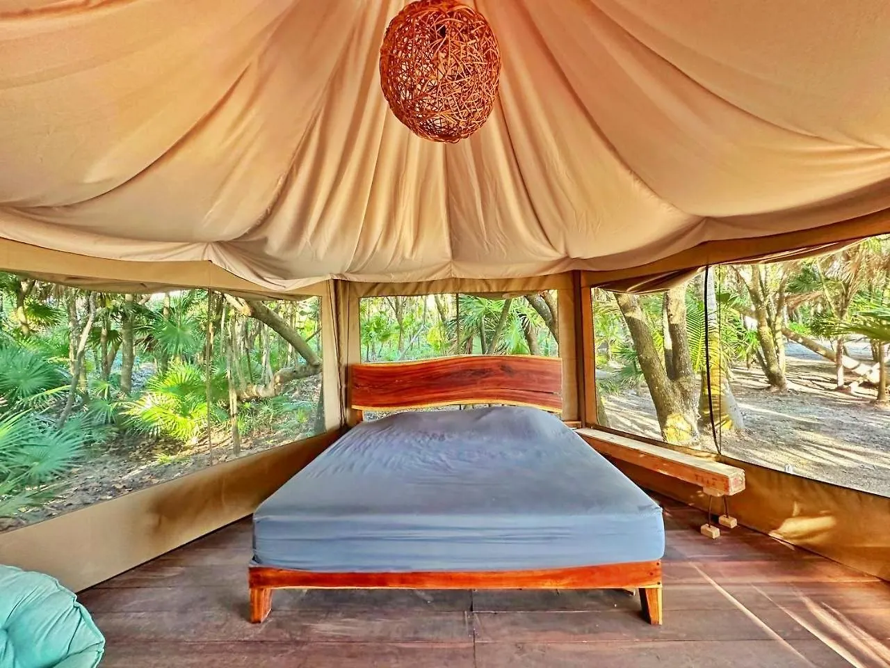 Beachfront Luxury Glamping Punta Allen Mexico